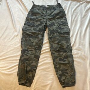 camo cargo pants